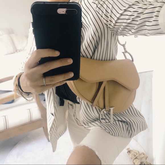 Vintage Dior Saddle Bag (authentic) - Picture 6 of 13